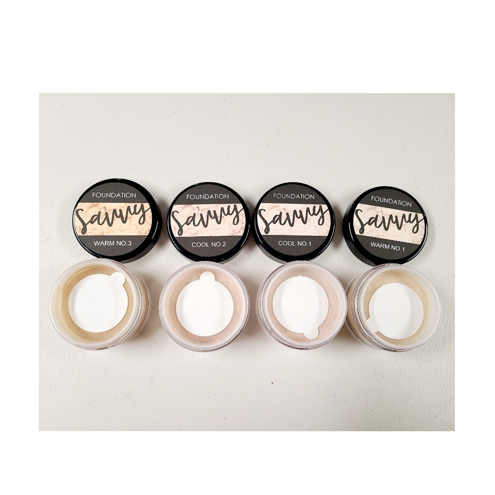 Bundle of 4 Young Living Savvy Minerals Foundation, Brand New